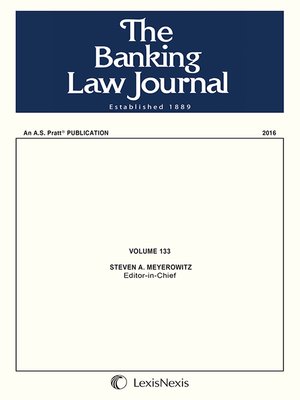 cover image of The Banking Law Journal
